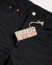RRL Vintage Fit 5-Pocket Black on Black Denim Men