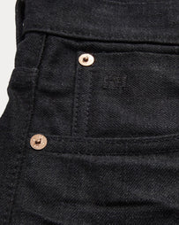 RRL Vintage Fit 5-Pocket Black on Black Denim Men