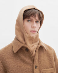 A.P.C. Ski Mask Sacha Camel Headwear Unisex