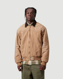 Carhartt OG Sante Fe Jacket Hamilton Brown / Tobacco JKT Short Men