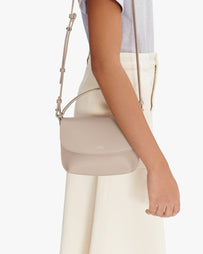 A.P.C. Sac Sarah Shoulder Mini Beige Nude WOMEN BAGS