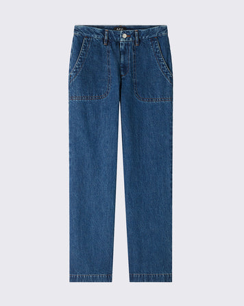 A.P.C. Jean Seaside Washed Indigo Denim Women