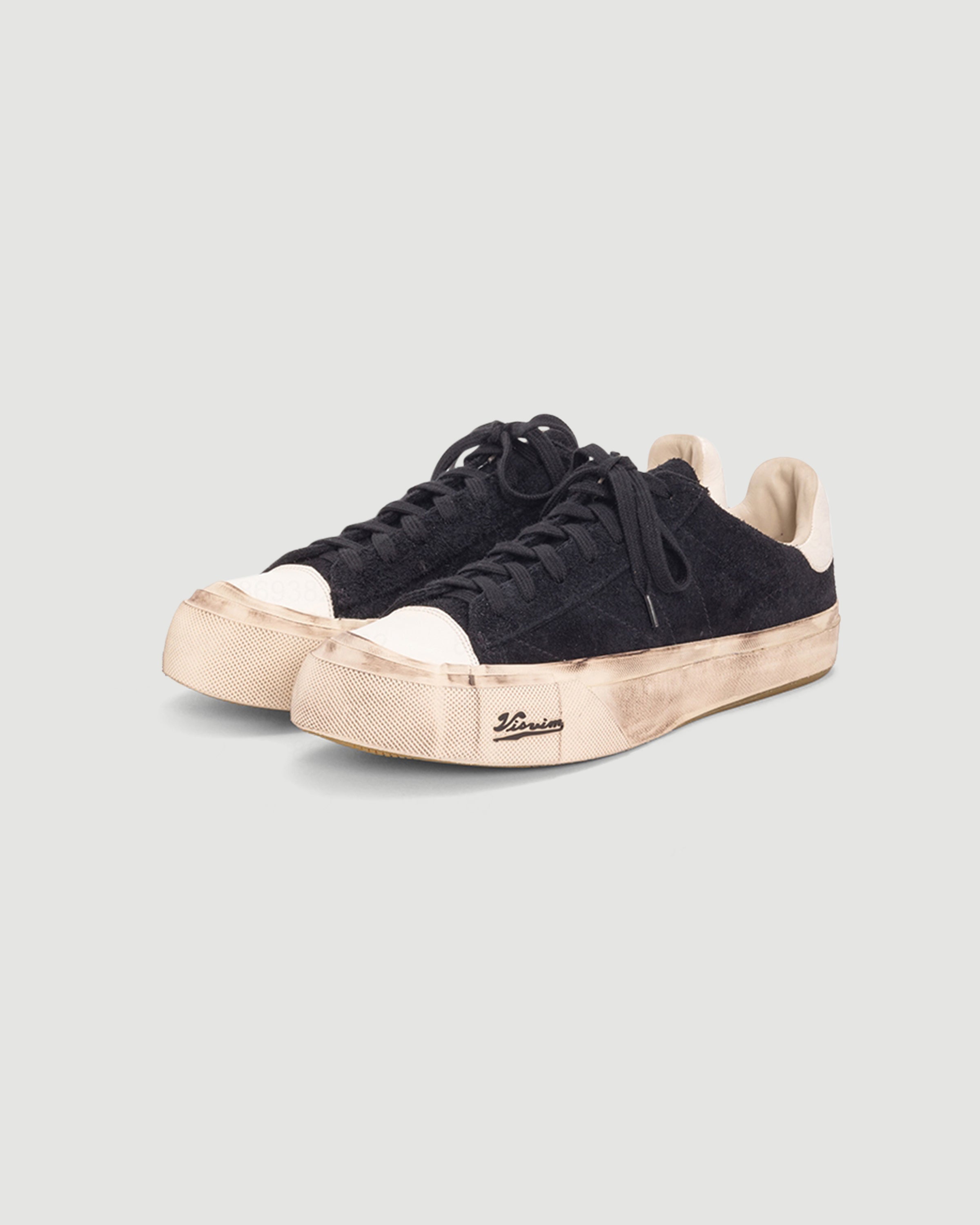 Visvim Segura Lo G.Patten Black Suede Shoes Sneakers Unisex