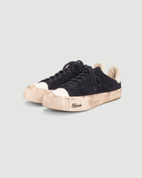Visvim Segura Lo G.Patten Black Suede Shoes Sneakers Unisex