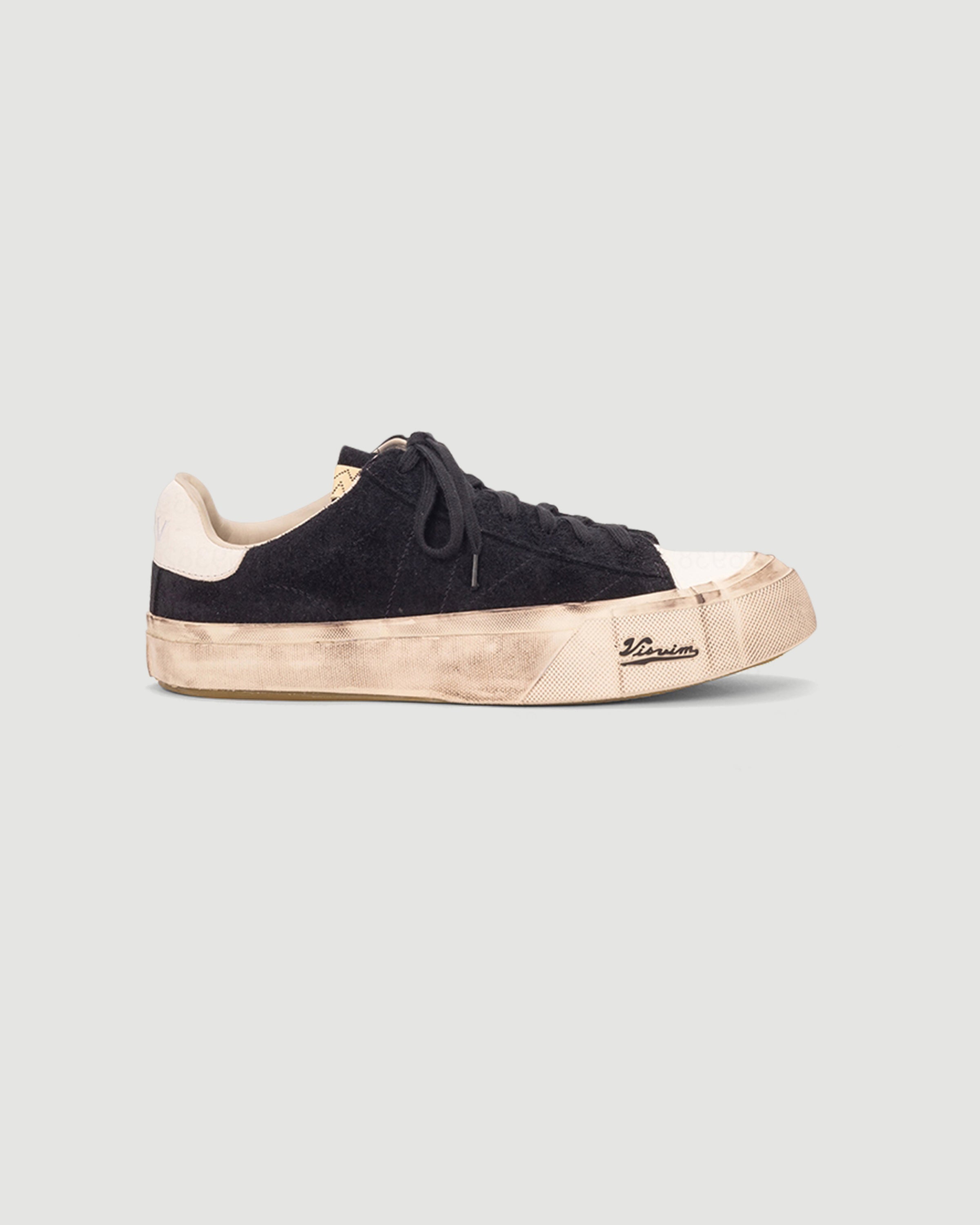 Visvim Segura Lo G.Patten Black Suede Shoes Sneakers Unisex