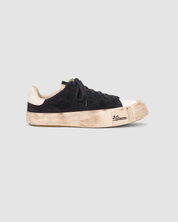 Visvim Segura Lo G.Patten Black Suede Shoes Sneakers Unisex