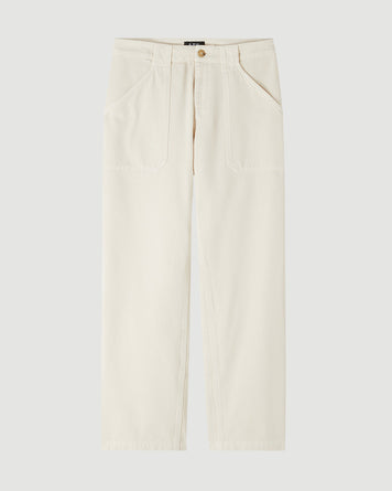 A.P.C. Pantalon Sidney Ecru Pants Women