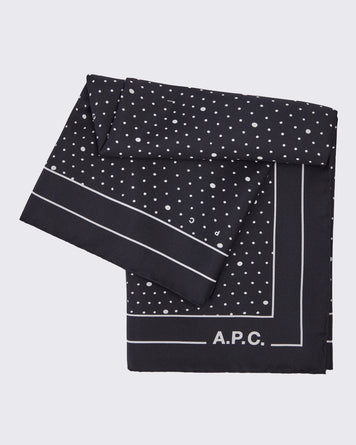 A.P.C. Bandana Pois Dark Navy Accessories