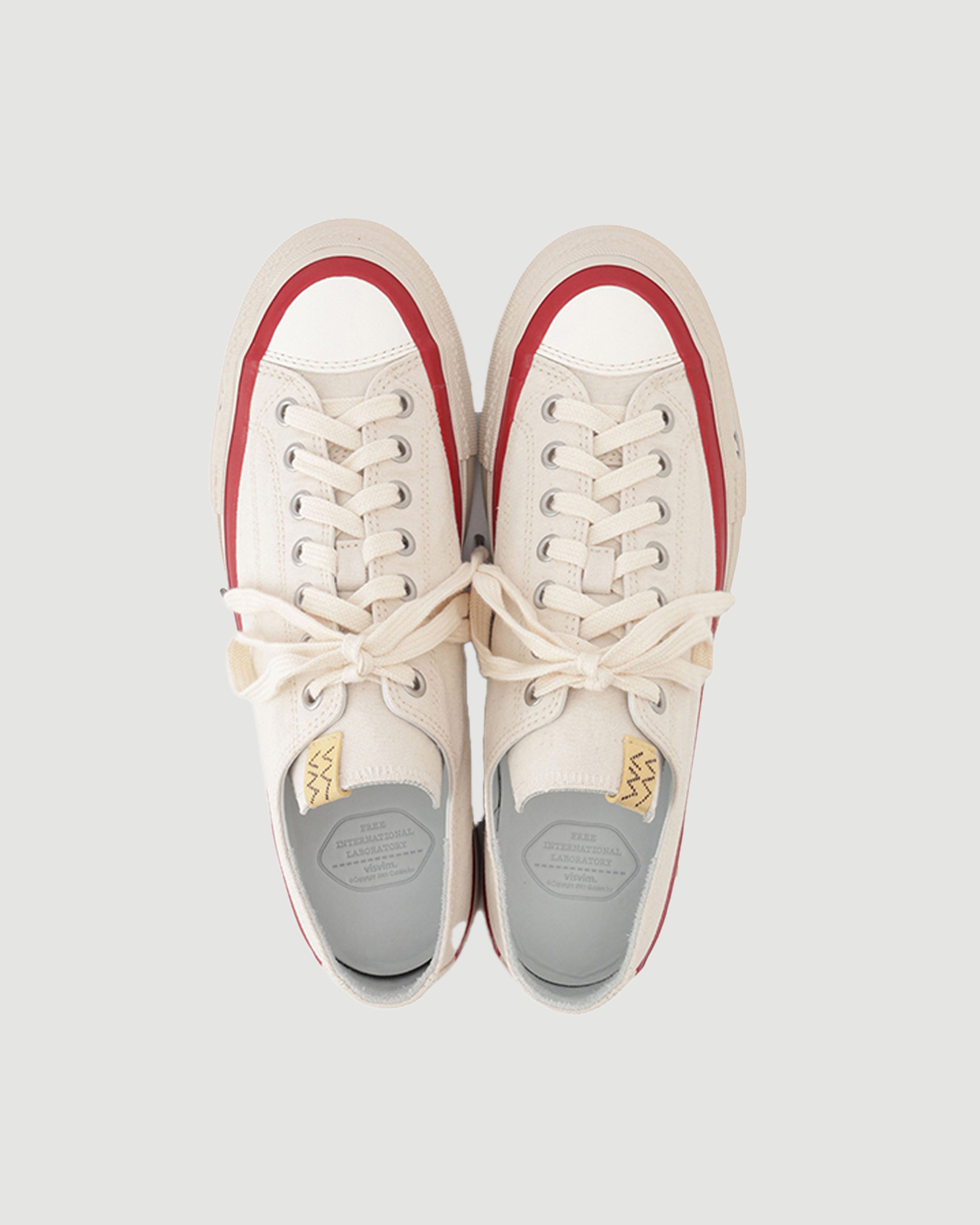 Skagway Lo Canvas White & Red