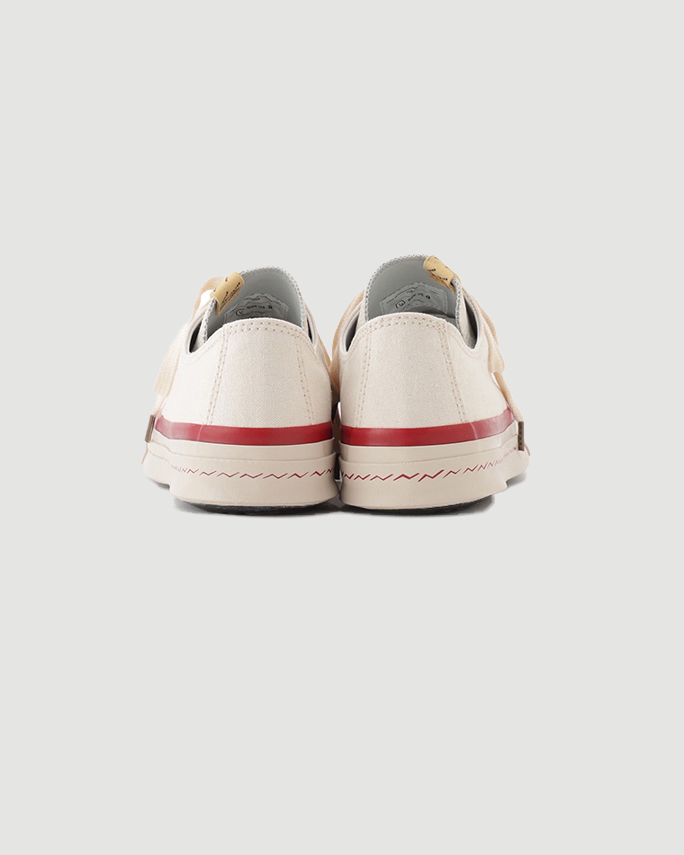 Skagway Lo Canvas White & Red