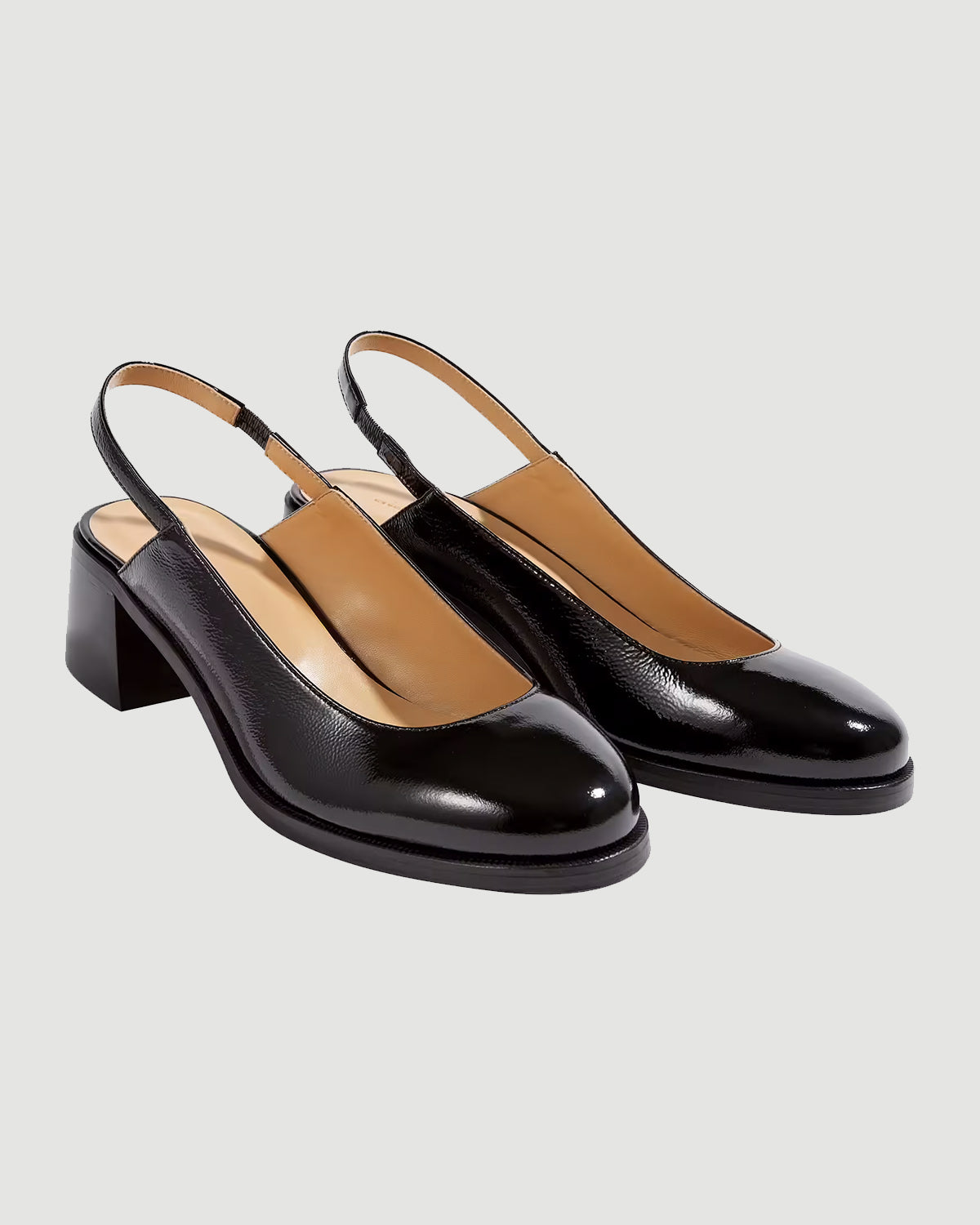 A.P.C. Babies Slingback Jade Black Shoes Leather Women