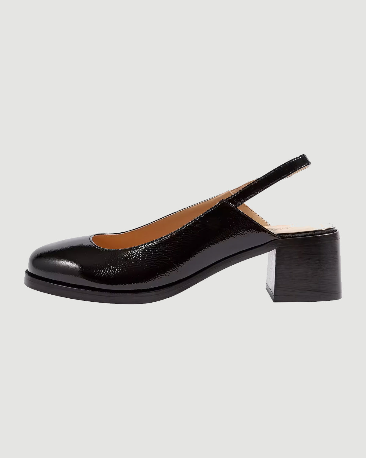 A.P.C. Babies Slingback Jade Black Shoes Leather Women