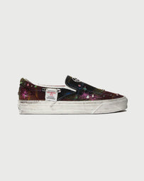 LX Slip On 98 Harris Tweed - Red/Blue