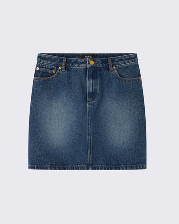 A.P.C. Jupe Standard Washed Indigo WOMEN SKIRTS