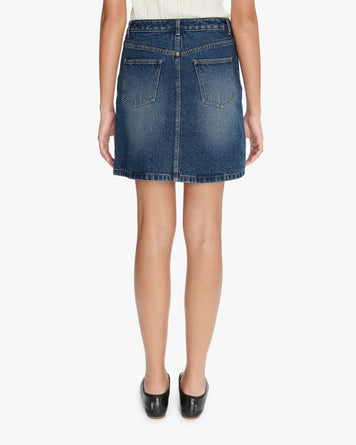 A.P.C. Jupe Standard Washed Indigo WOMEN SKIRTS