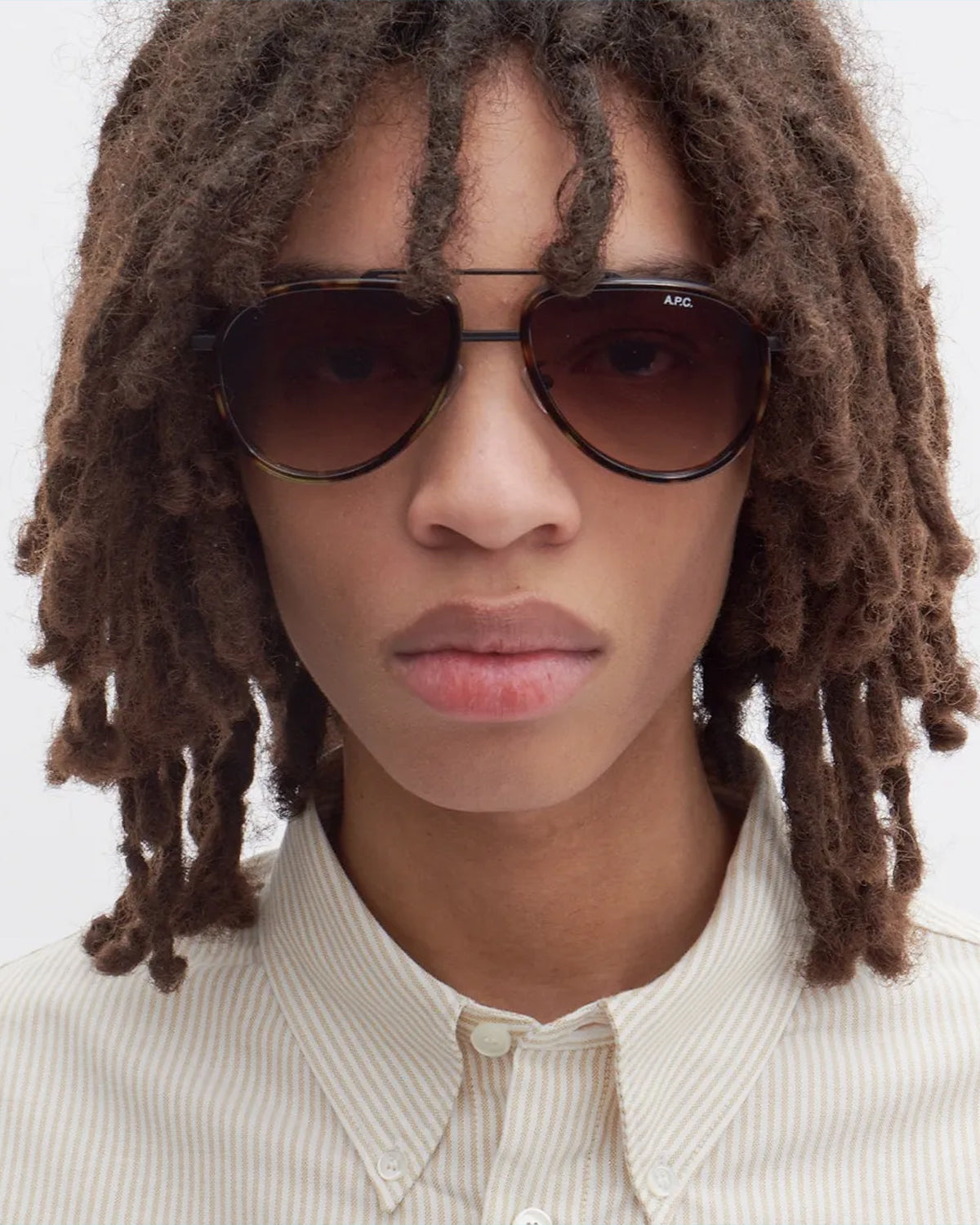 A.P.C. Sunglasses Sterling Brown ACCESSORIES