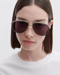 A.P.C. Sunglasses Sterling Kaki ACCESSORIES