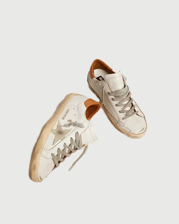 Golden Goose W's Super-star Nappa Upper White & Suede Star Shoes Sneakers Women