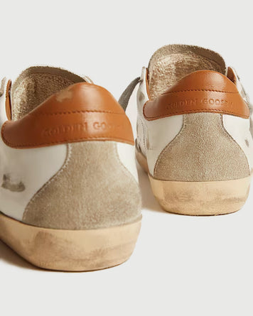 Golden Goose Super-star Nappa Upper White & Suede Star Shoes Sneakers Men