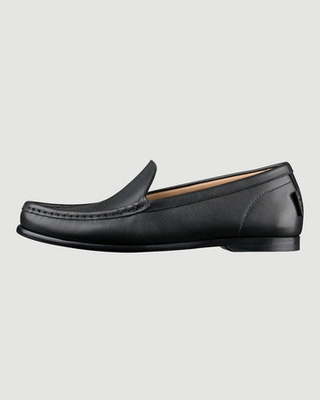 A.P.C. Mocassin Swan Black Shoes Leather Women