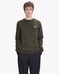 A.P.C. Sweat Standard Rue Madame Military Kaki/Ecru Sweater Men