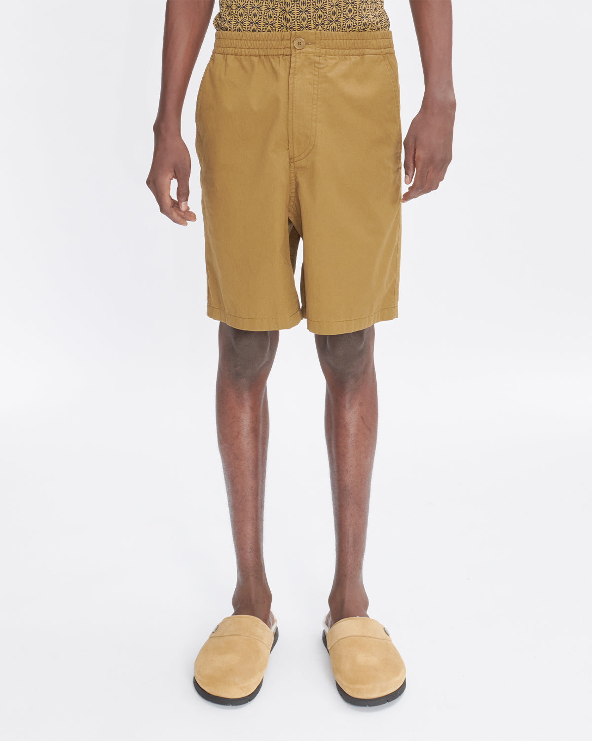 A.P.C. Short Norris Tobacco Shorts men