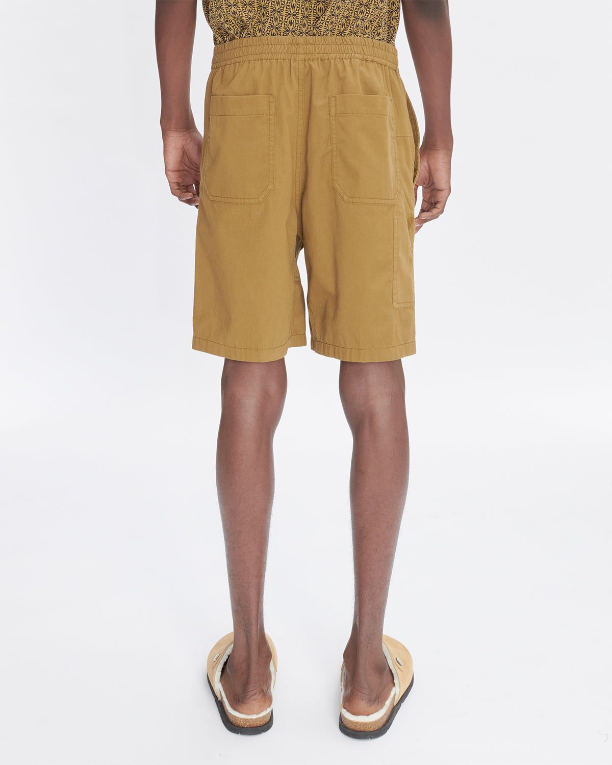 A.P.C. Short Norris Tobacco Shorts men