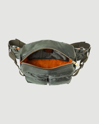 Porter Yoshida Tanker Waist Bag Sage Green Large Bags Unisex