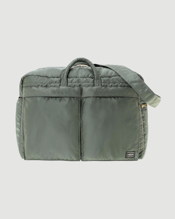 Porter Yoshida Tanker 2Way Duffle Bag (S) Sage Green Bags Unisex