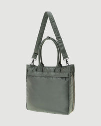 Porter Yoshida Tanker 2Way Tote Bag Sage Green Bags Unisex