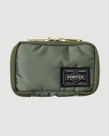 Porter Yoshida Tanker Key Case Sage Green Bags Unisex