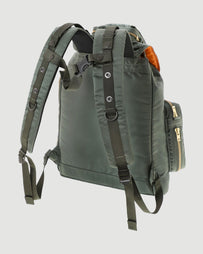 Porter Yoshida Tanker Rucksack (L) Sage Green Bags Unisex