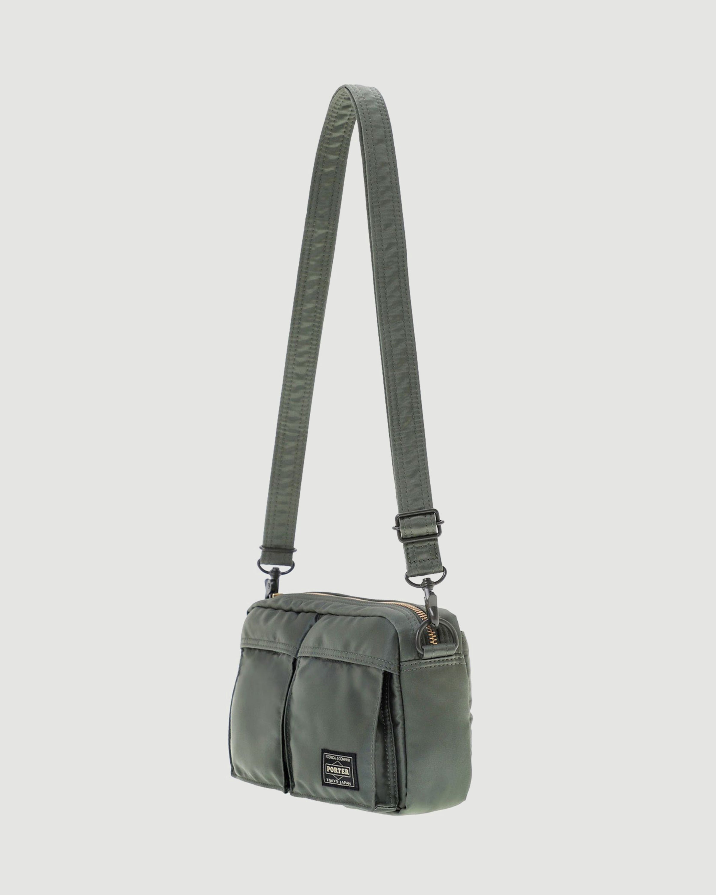 Porter Yoshida Tanker Shoulder Bag Sage Green Bags Unisex