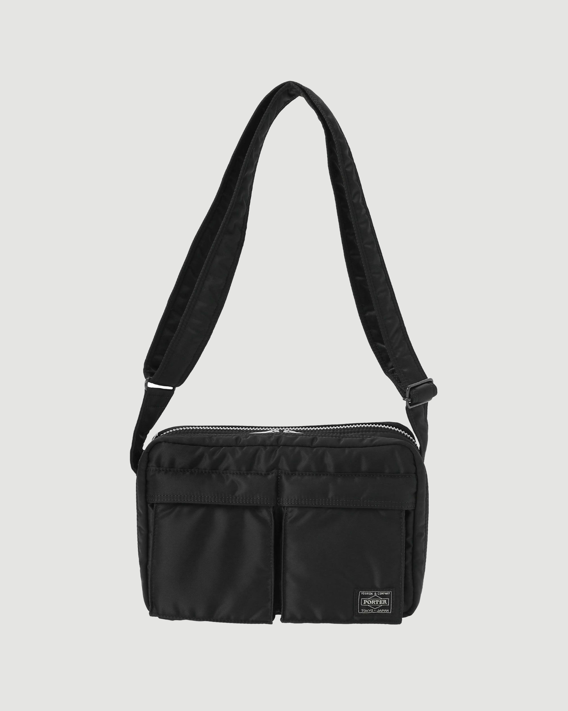 Porter Yoshida Tanker Shoulder Bag Black (S) Bags Unisex