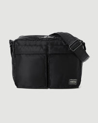 Porter Yoshida Tanker Sling Bag W Zip Black Bags Unisex