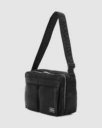 Porter Yoshida Tanker Sling Bag W Zip Black Bags Unisex