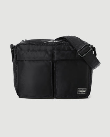 Porter Yoshida Tanker Sling Bag W Zip Black Bags Unisex