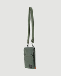 Porter Yoshida Tanker Travel Case Sage Green Bags Unisex