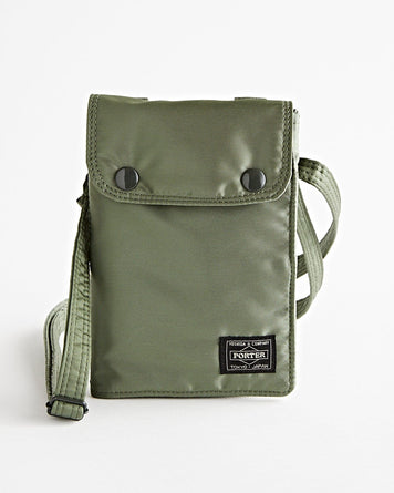 Porter Yoshida Tanker Travel Case Sage Green Bags Unisex