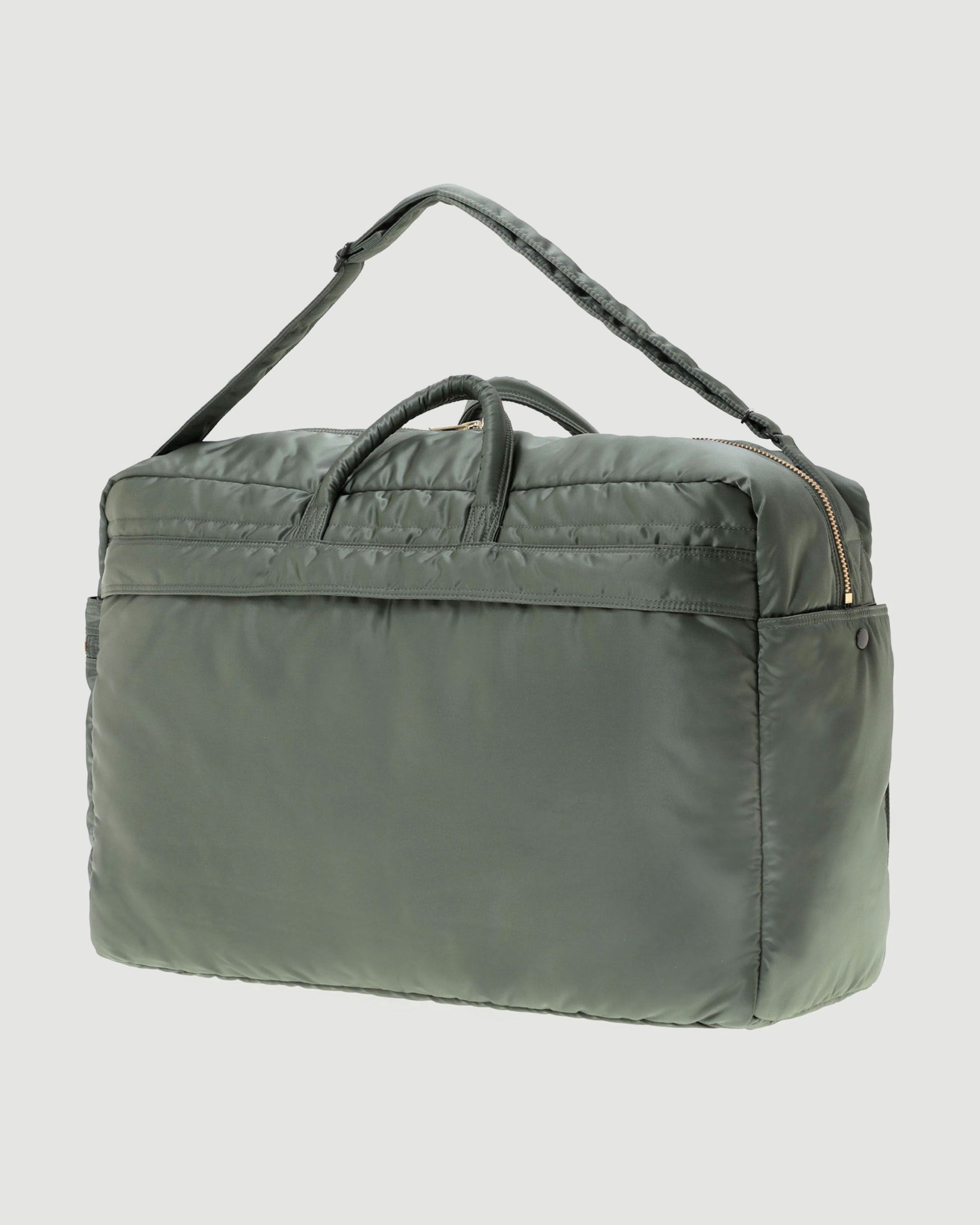 Porter Yoshida Tanker 2Way Duffle Bag (L) Sage Green Bags Unisex