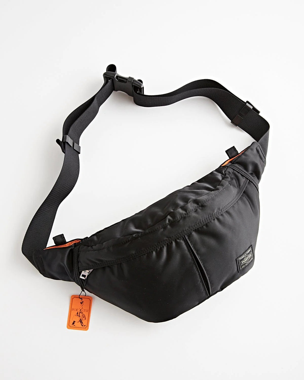 Porter Yoshida – Tanker Waist Bag (S) Black – Tenue de Nîmes