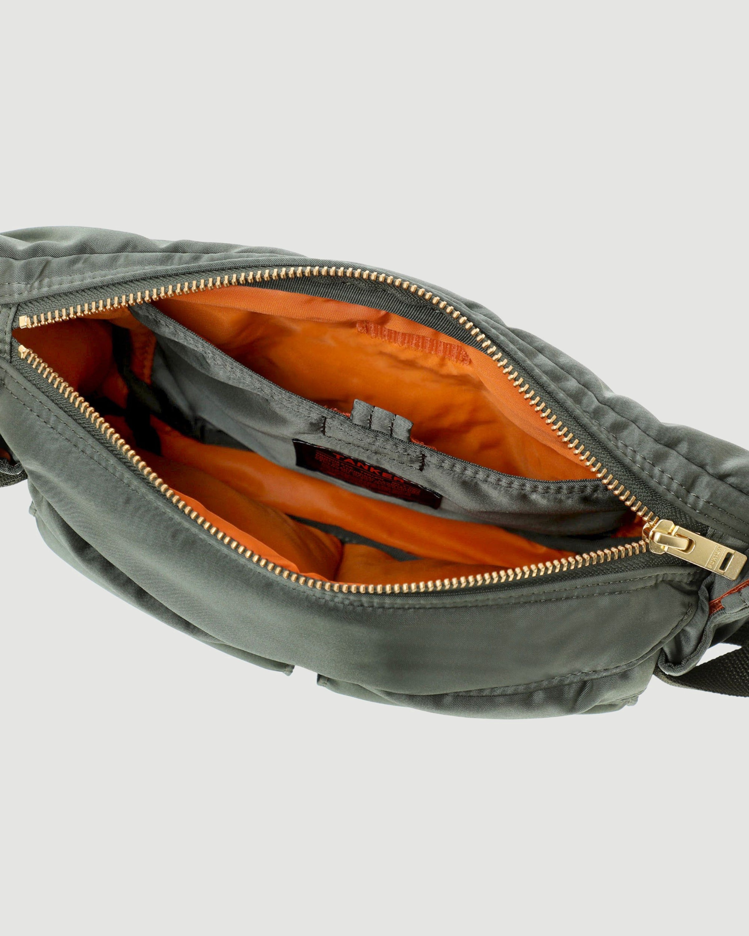 Porter Yoshida Tanker Waist Bag Sage Green Small Bags Unisex