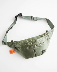 Porter Yoshida Tanker Waist Bag (S) Sage Green Bags Unisex
