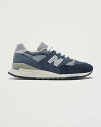 New Balance 998 NV 'Made in USA' Navy Shoes Sneakers Men