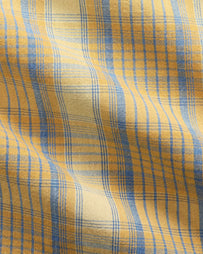 RRL Sawtooth Long Sleeve Sport Shirt Yellow Shirt L/S Men