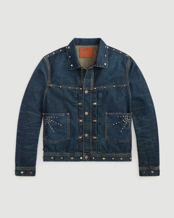 RRL Woven Trucker Jacket Ridger Wash JKT Short Men