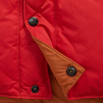 RRL William Vest Lined Vest Vintage Orange JKT Short Men