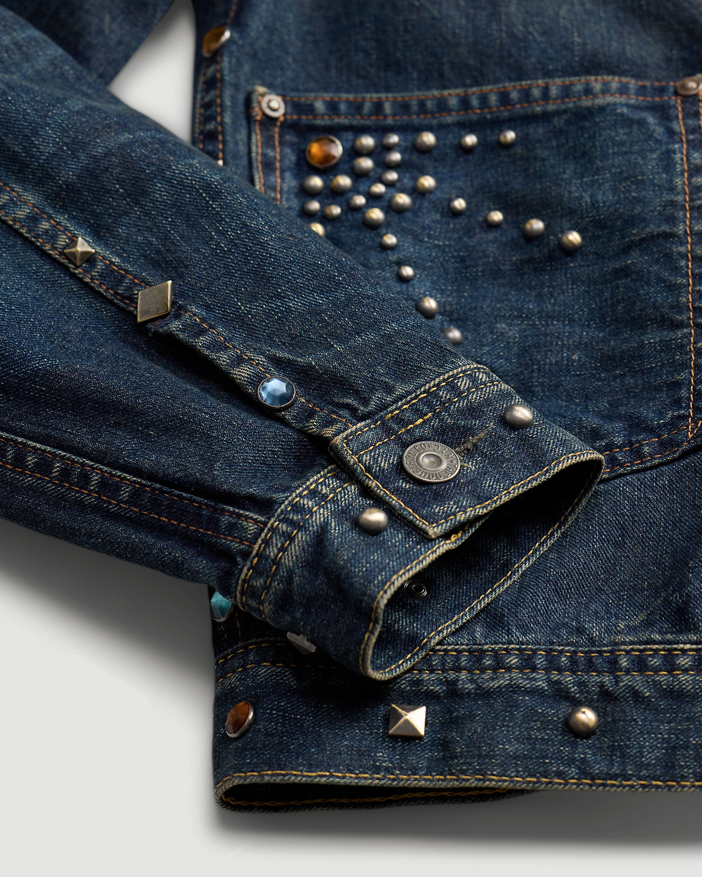 RRL Woven Trucker Jacket Ridger Wash JKT Short Men