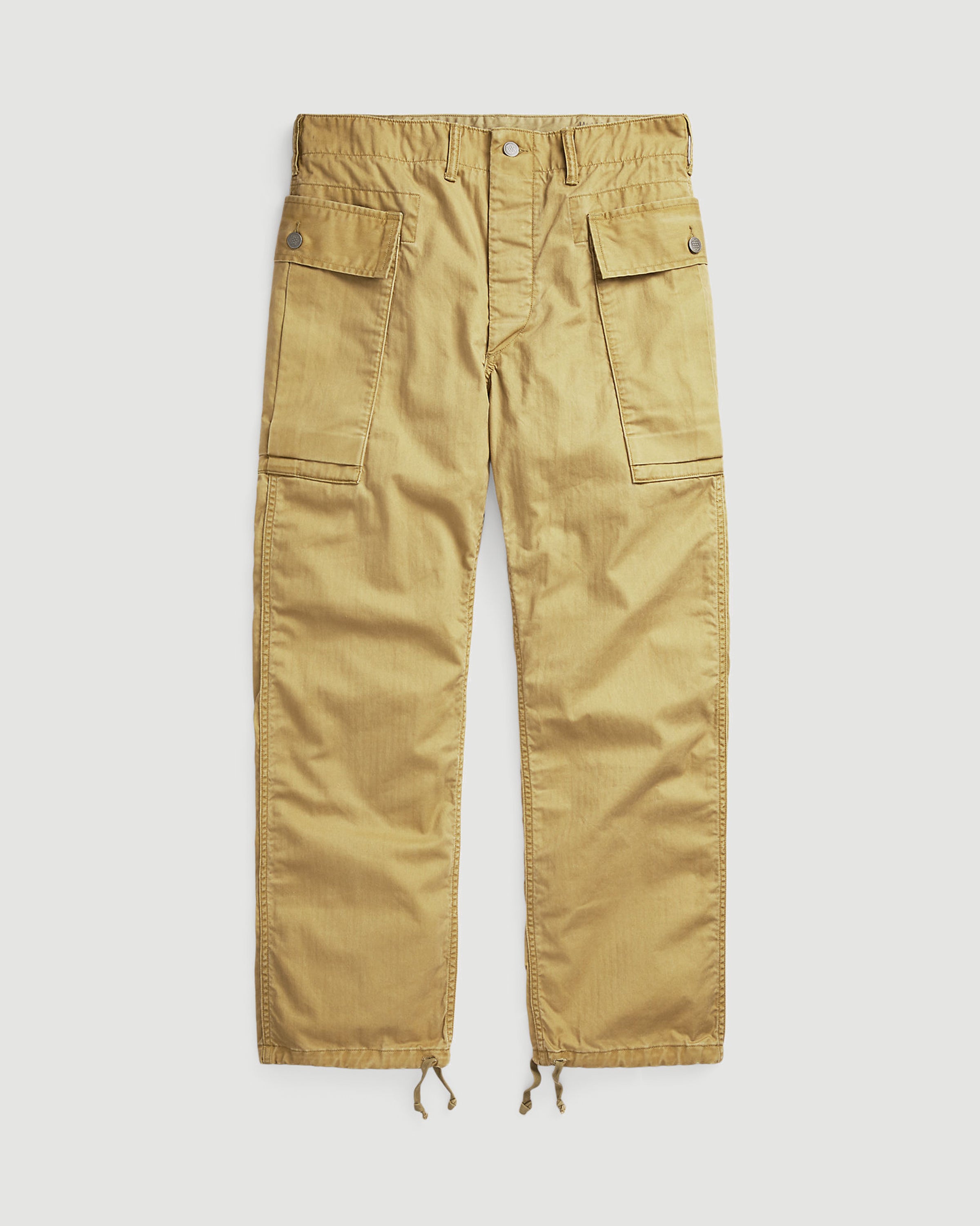 RRL Infantry Cargo Khaki Pants Men