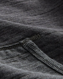 RRL Two Tone Hood Long Sleeve Sweatshirt Charcoal Heather Sweater Men